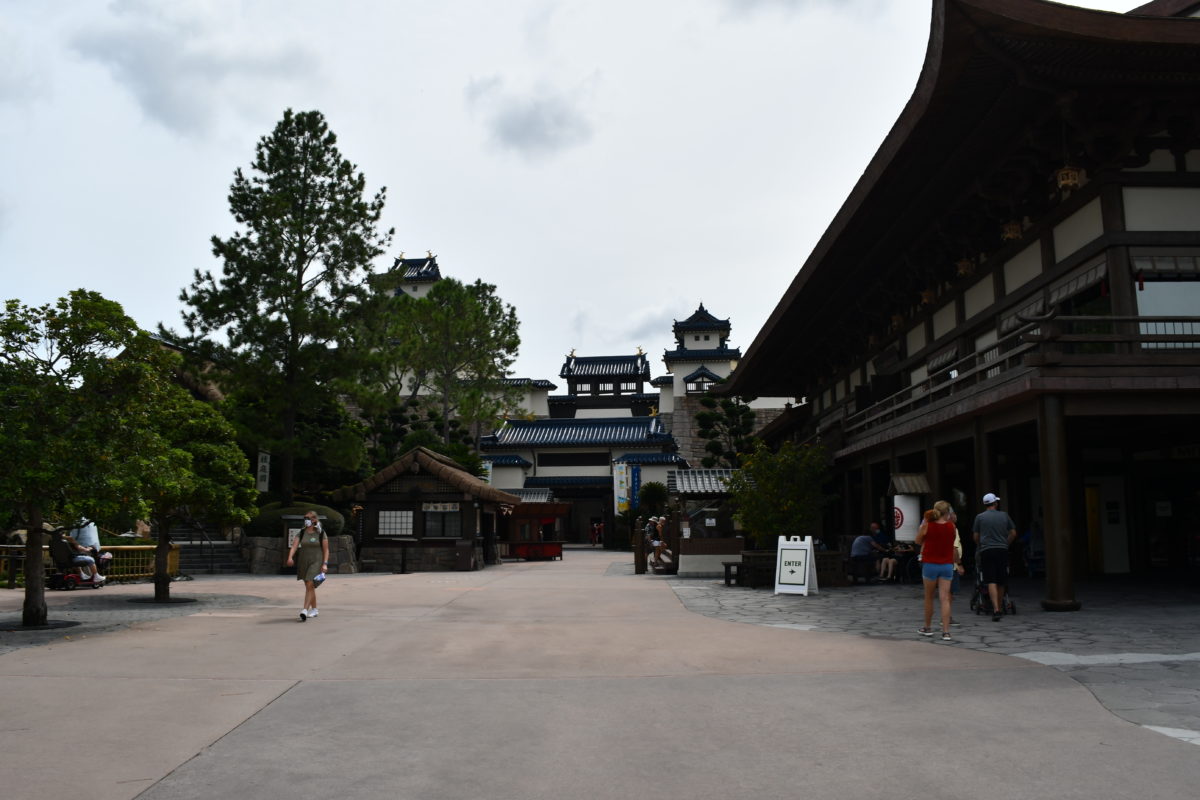 Empty Japan Pavilion