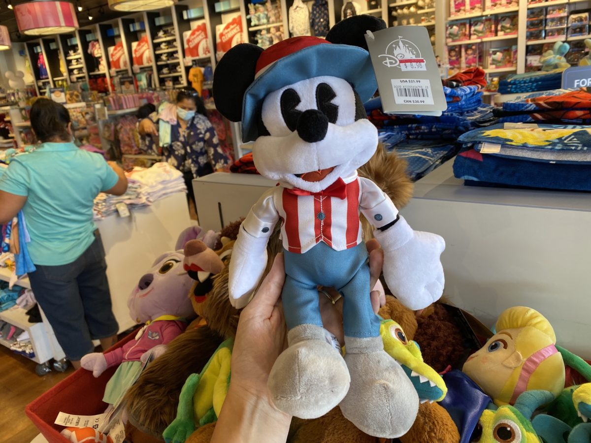 4th of July Mickey Plush Disney Outlet CA