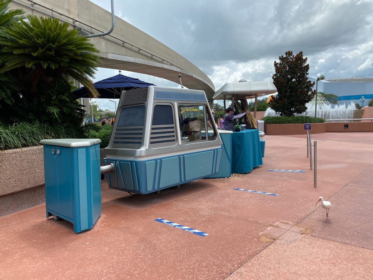 PHOTOS: Gourmet Popcorn Cart Near Imagination Pavilion Reopens at EPCOT - WDW News Today