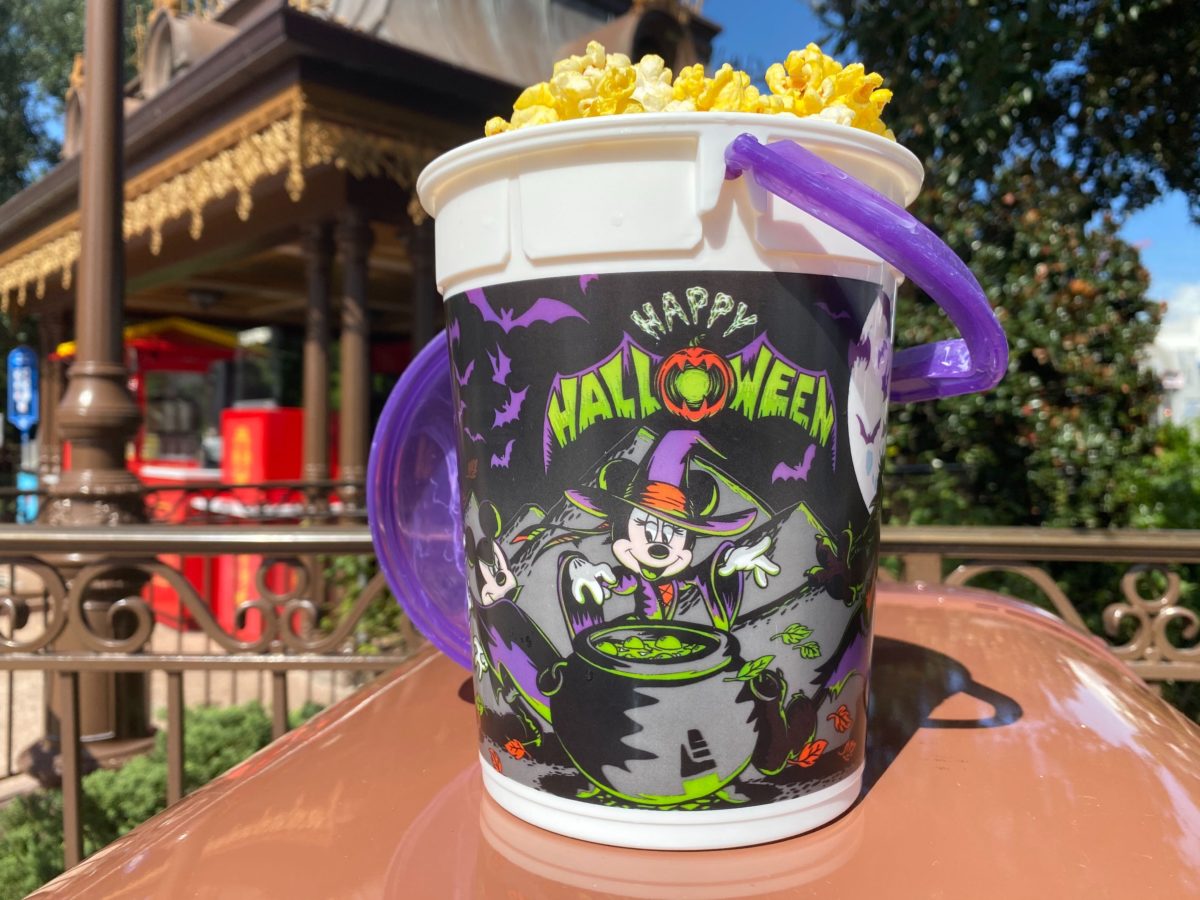 PHOTOS Halloween Popcorn Bucket Arrives at the Magic Kingdom WDW