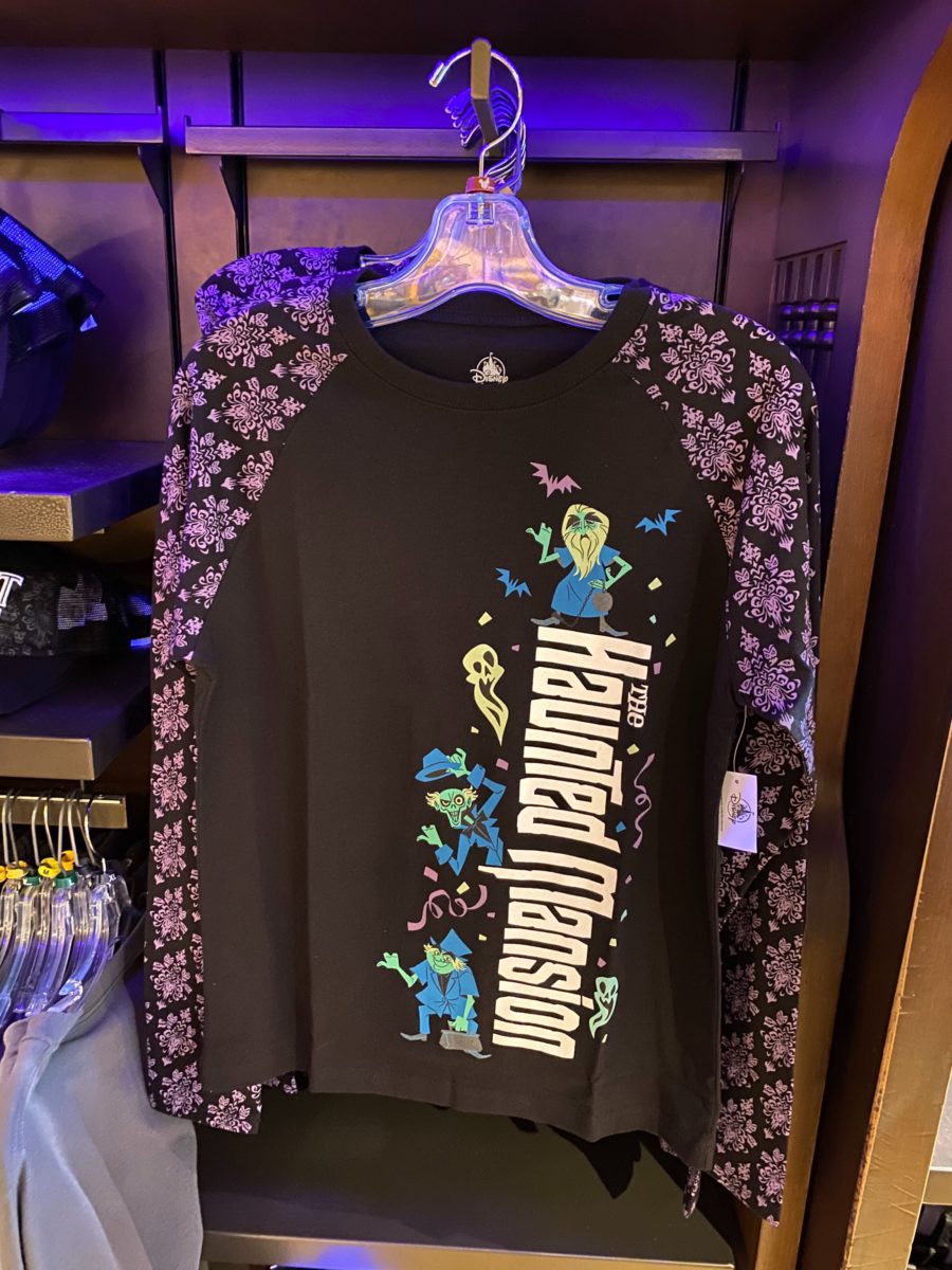 PHOTOS NEW Haunted Mansion LongSleeved Shirt Arrives at Walt Disney