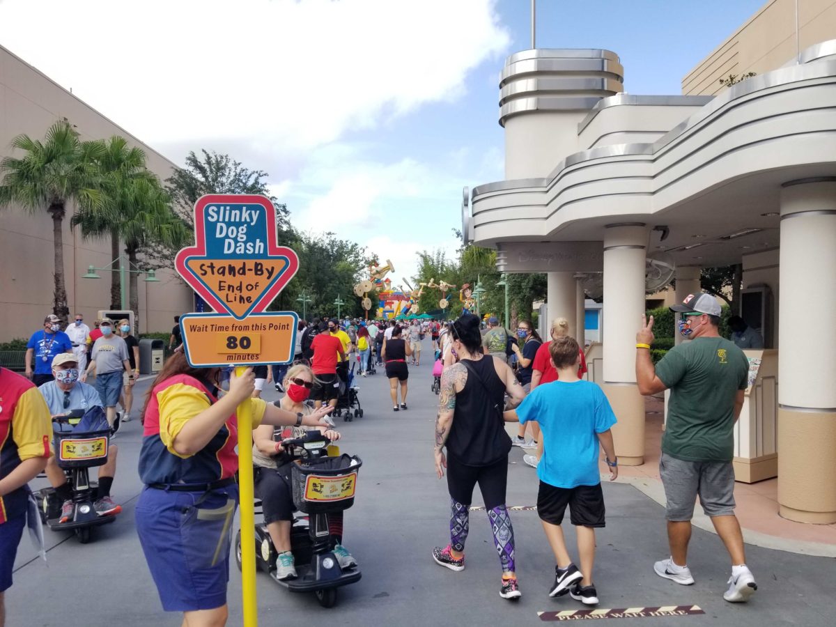 slinky dog dash wait times