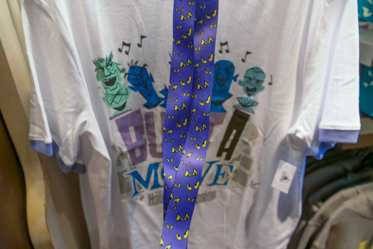 Haunted Mansion reversible lanyard