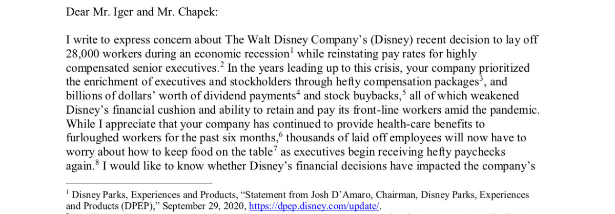2020-10-13-letter-to-disney-re-layoffs-after-corporate-stock-buybacks-and-high-executive-pay-9191813