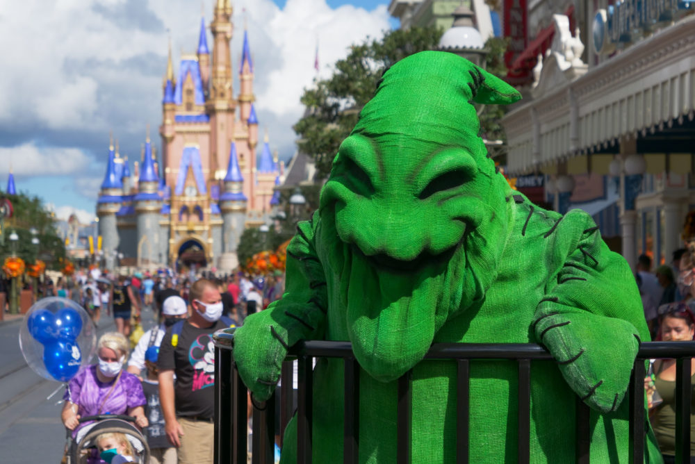 Oogie Boogie in The Nightmare Before Christmas Cavalcade