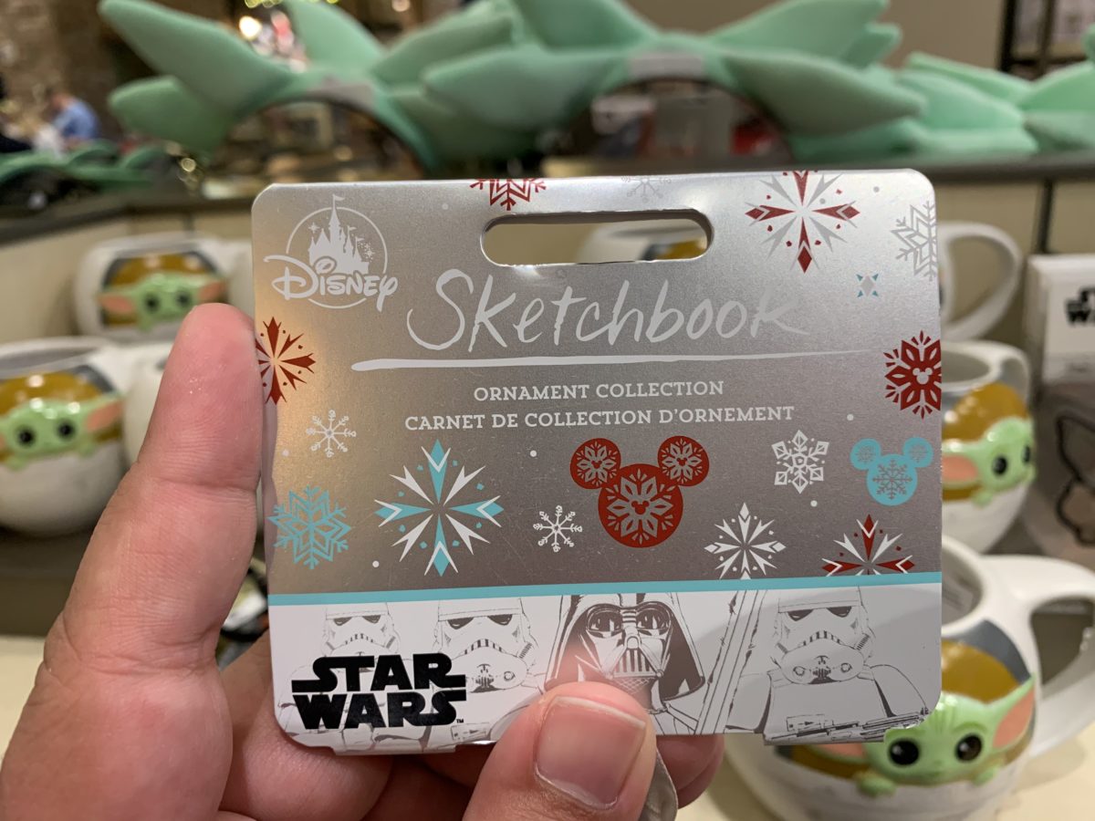 The Child Sketchbook Ornament WoD Tag Front