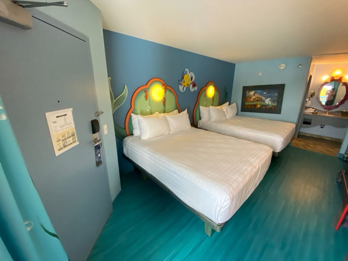 PHOTOS, VIDEO Tour A Remodeled "The Little Mermaid" Room