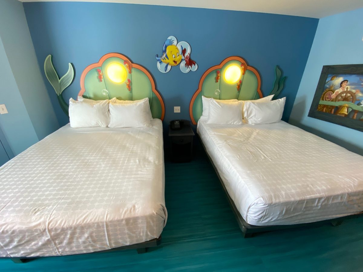 Remodeled Little Mermaid Room Disney’s Art of Animation