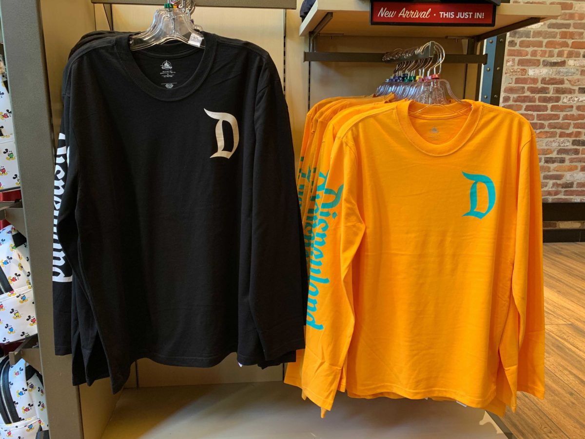 PHOTOS New LongSleeve Logo Shirts Arrive at Disneyland