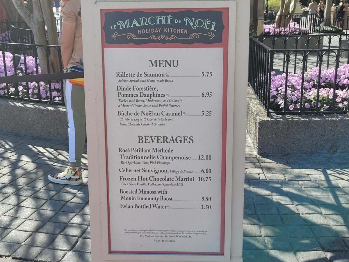 Review New Immunity Boost Mimosa Debuts At The Le Marche De Noel Holiday Kitchen For Taste Of Epcot International Festival Of The Holidays Wdw News Today