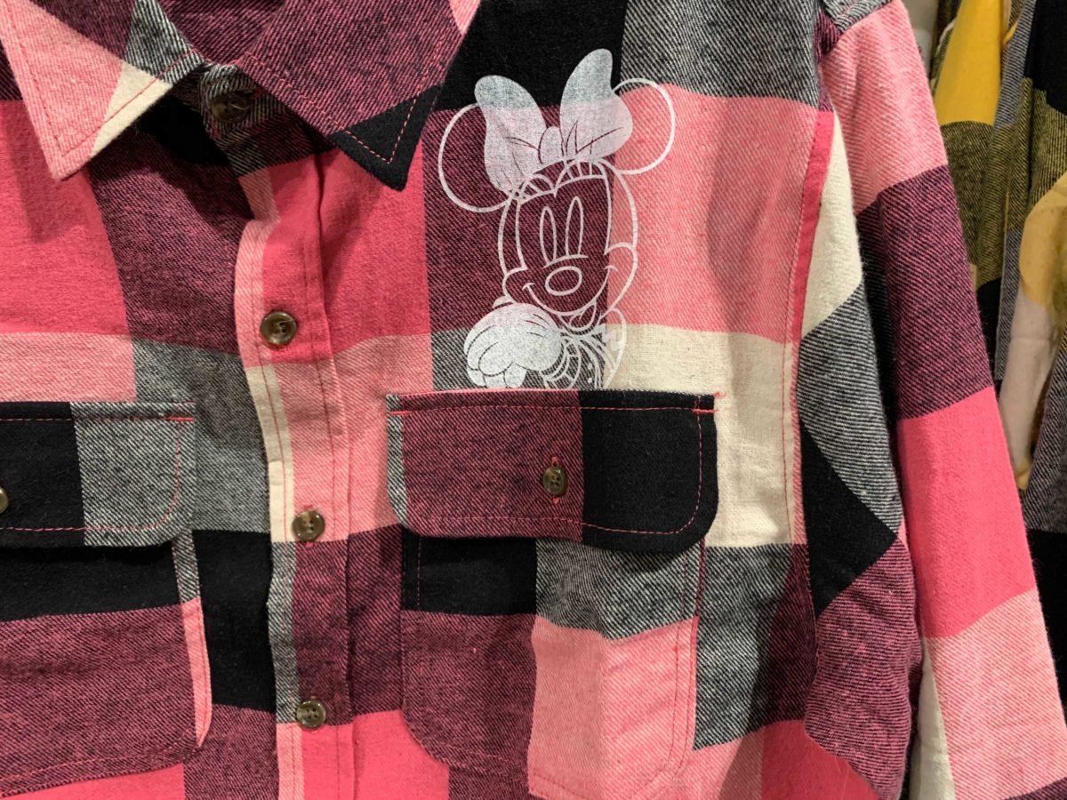 PHOTOS: NEW Character Flannel Shirts Featuring Mickey, Minnie, Goofy, and  Pluto Arrive at the Disneyland Resort - Disneyland News Today