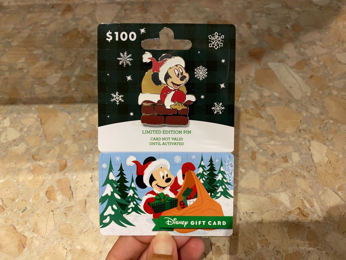 PHOTOS: NEW $100 Disney Gift Cards with Limited Edition Holiday Pins ...