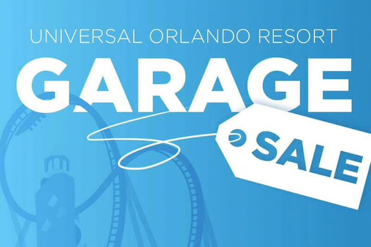 Universal Orlando Resort Hosting Merchandise Garage Sale on November 13
