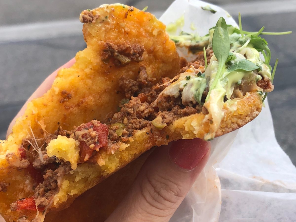 universal-holidays-beef-picadillo-arepa-relleno-food-truck-review-10-3317084