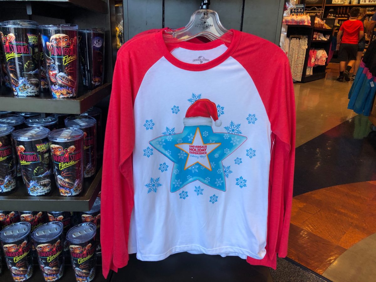 universal's holiday experience featuring macy's balloons shirt