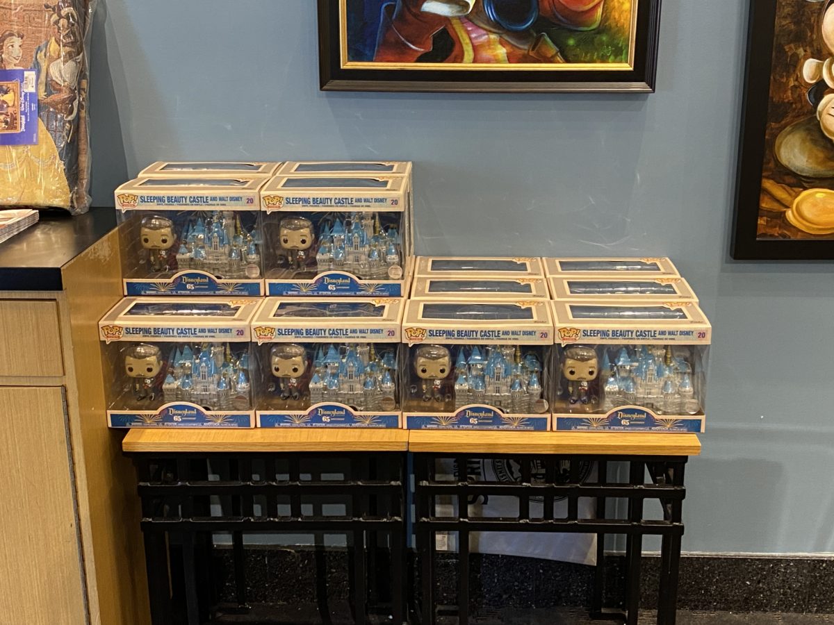 funko sleeping beauty castle with walt