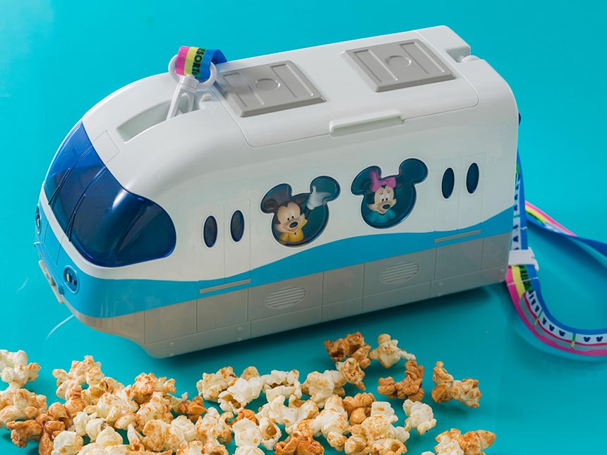 Photos Monorail Themed Popcorn Bucket Coming December 26th To Tokyo Disneyland Wdw News Today