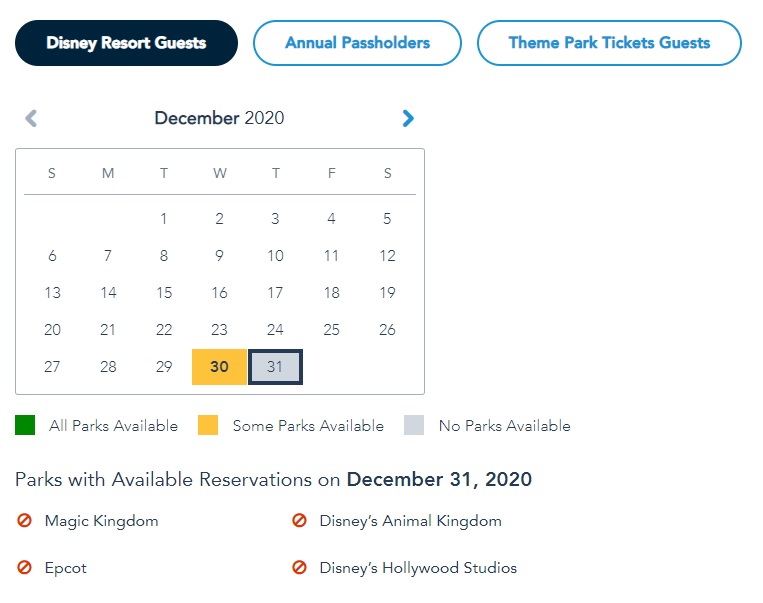 disney-park-passes-fully-booked-new-years-eve-resort-guests