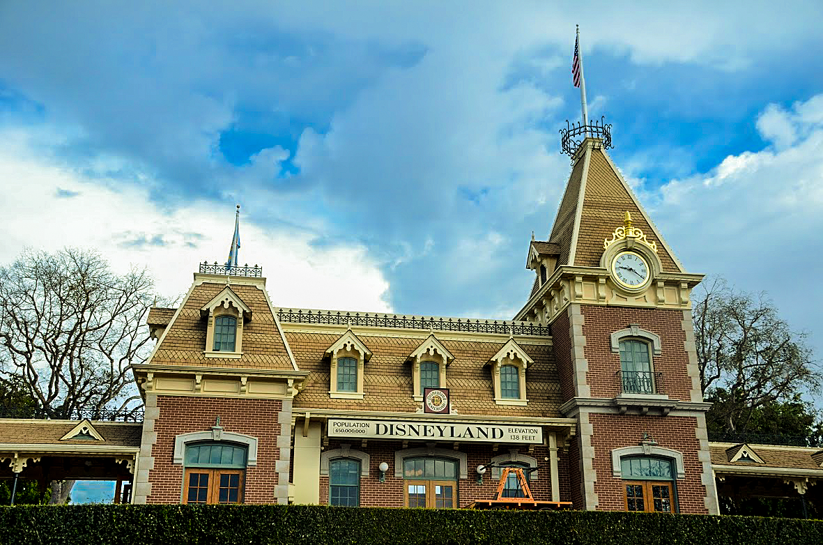 Main street station disneyland