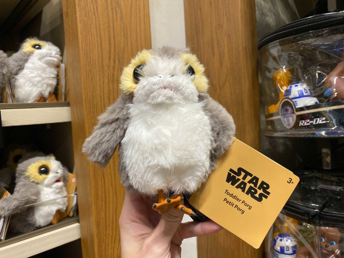 large stuffed porg