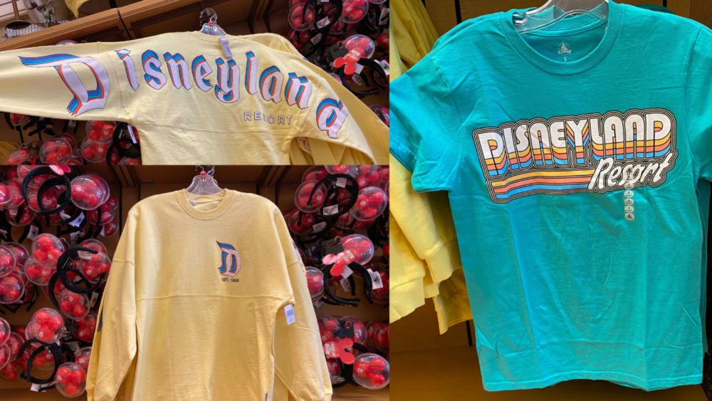 Retro Disneyland Spirit Jersey and Tee