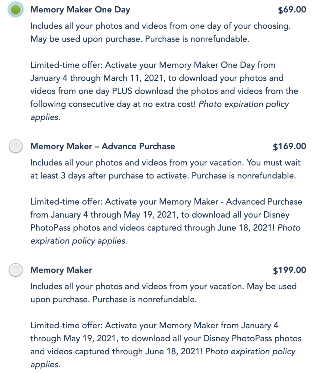 Walt Disney World Announces New Limited Time Memory Maker Offer For Spring 21 Wdw News Today