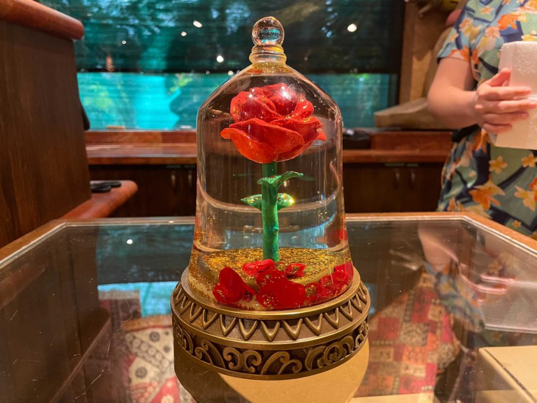 PHOTOS: New Beauty and the Beast Enchanted Rose Snow Globe Arrives 