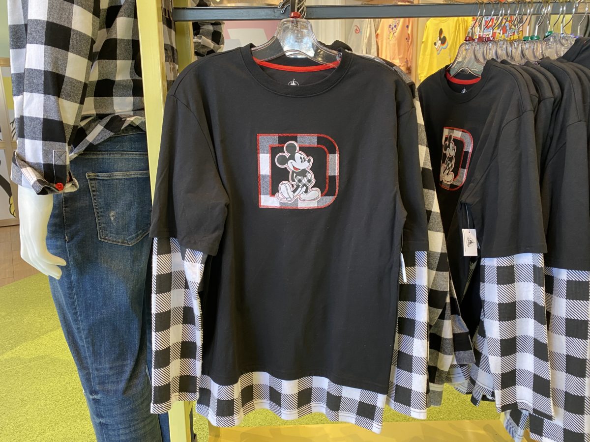 black-and-white-plaid-long-sleeve-shirt-disney-springs-02042021-3072580