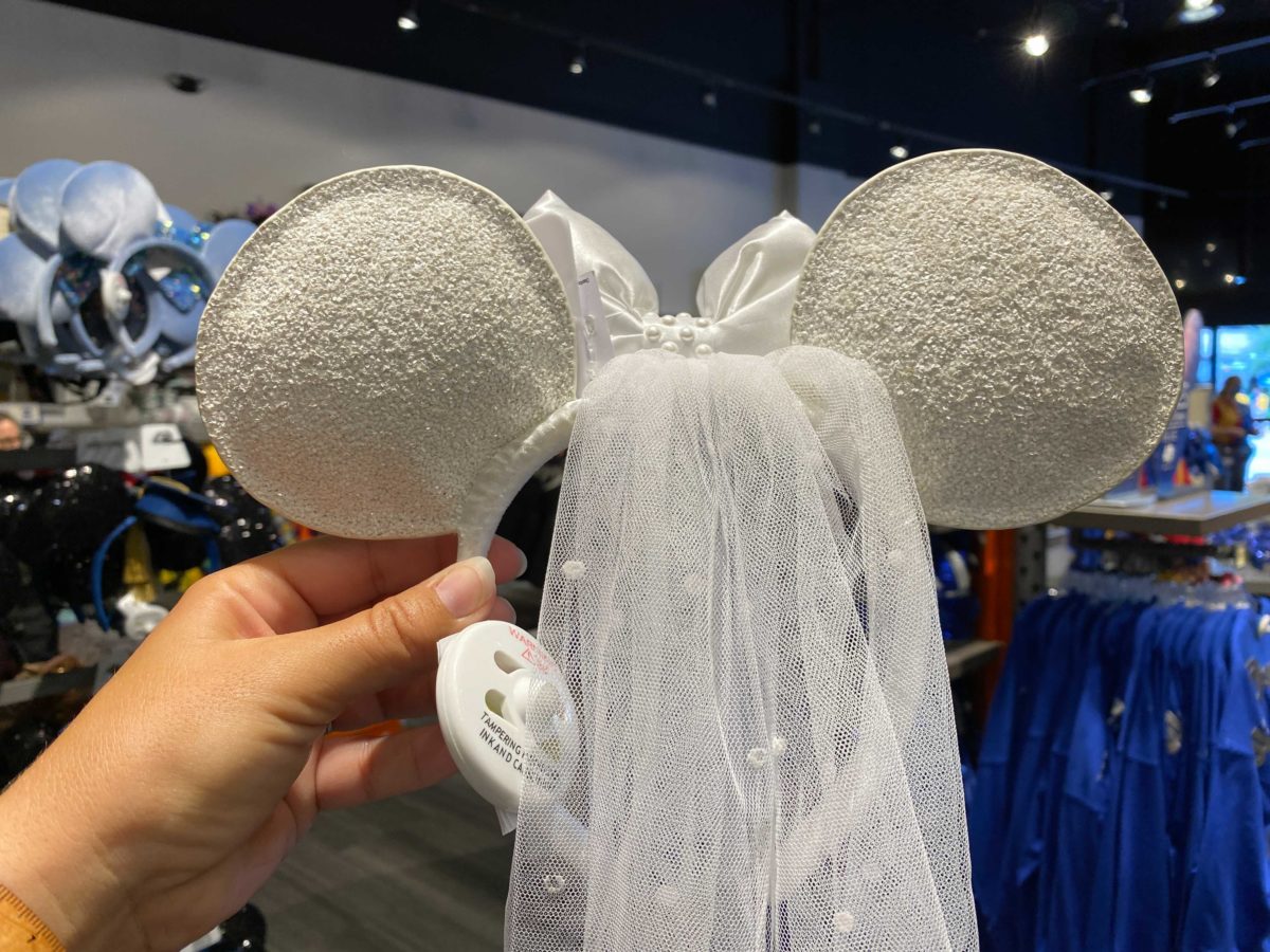PHOTOS New Bridal Minnie Ears Arrive at Walt Disney World