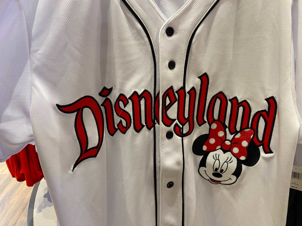 PHOTOS: NEW Pizza Planet and Minnie Mouse Baseball Jerseys Arrive at  Disneyland Resort - Disneyland News Today