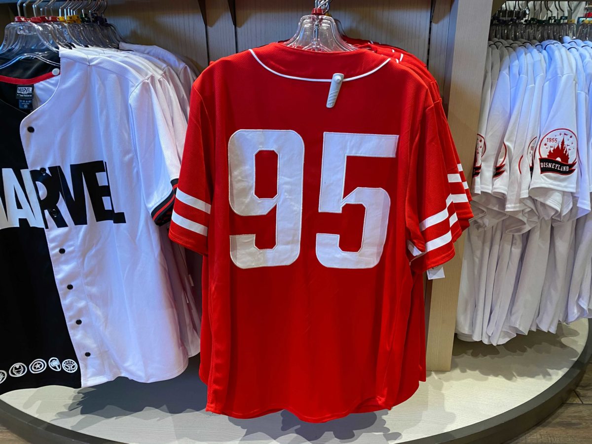 PHOTOS: New 'D55' Baseball Jersey Arrives at Disneyland Resort