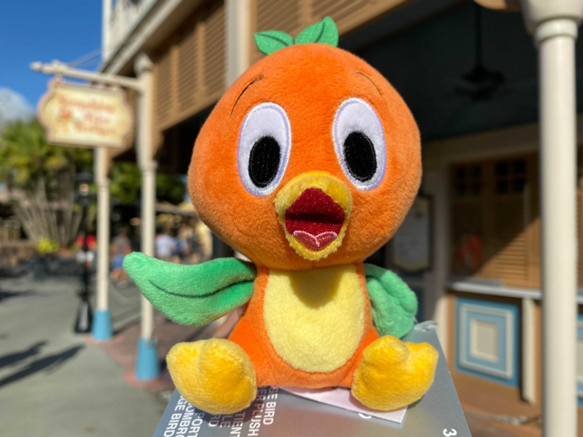 disney orange bird shoulder plush