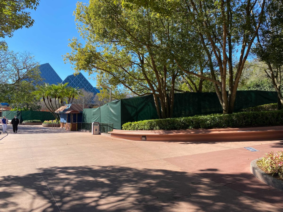 EPCOT Flower Garden Butterfly House