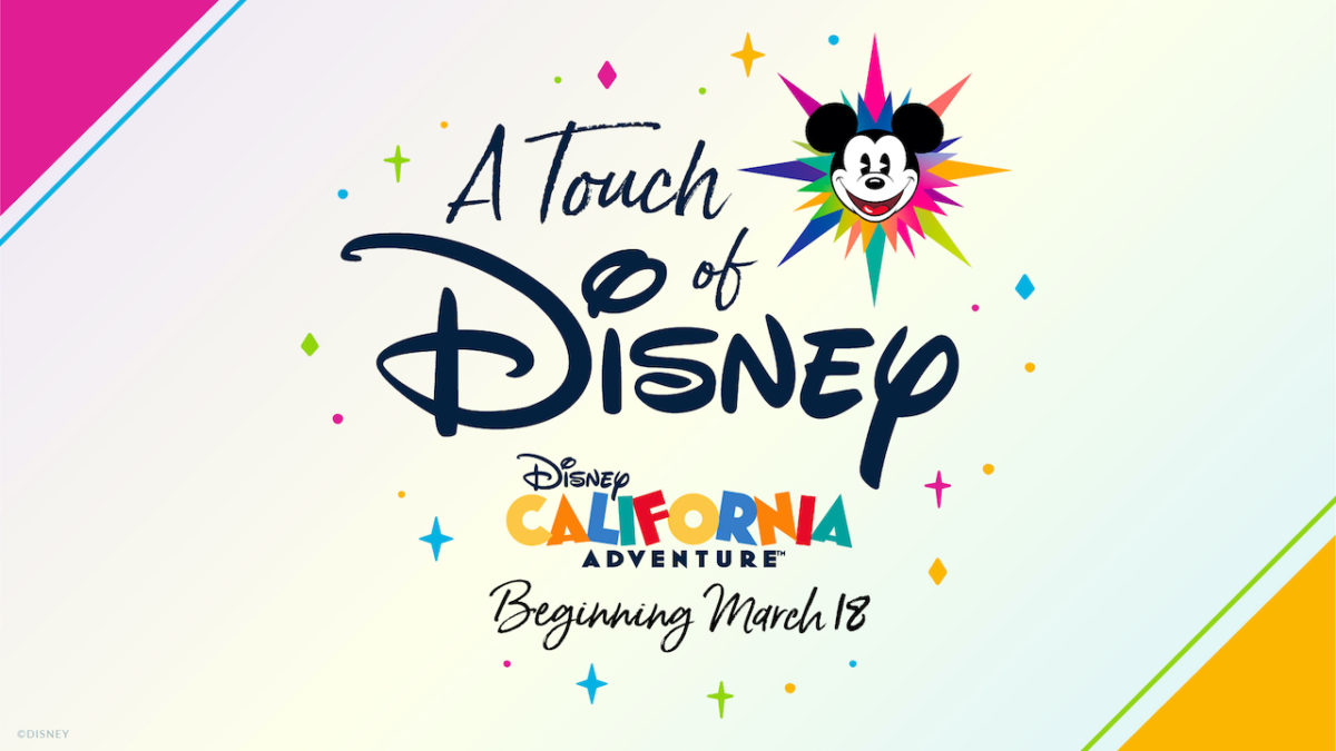 imagem de divulgação do novo festival do Disney California Adventure, chamado de A Touch of Disney
