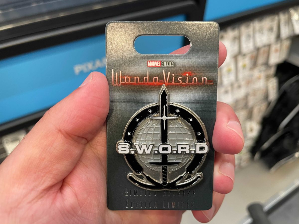 Disney Parks Marvel WandaVision Wanda Vision SWORD Limited Edition 2021 Pin 
