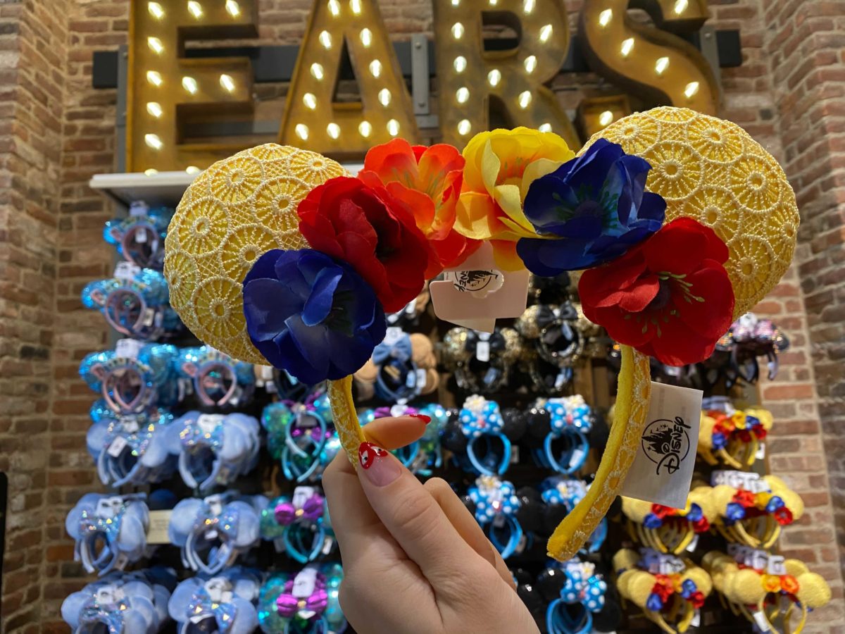 Yellow Poppy Minnie Ears