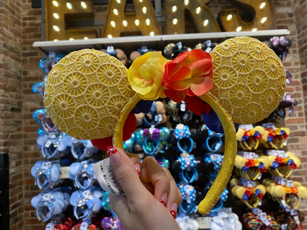 Yellow Poppy Minnie Ears