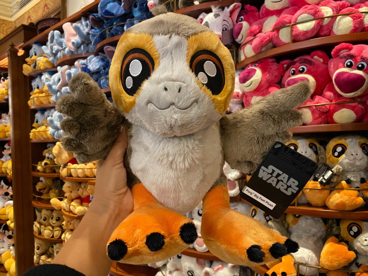 porg animated plush