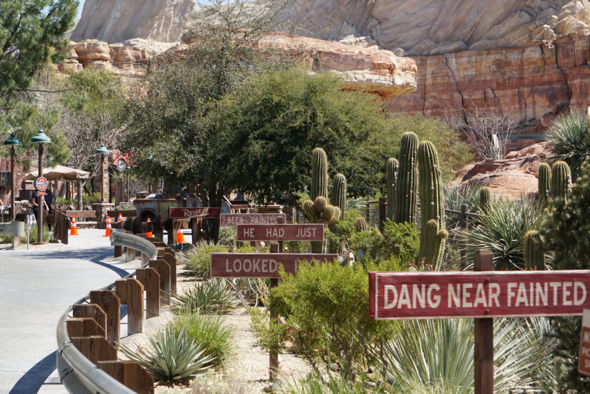 Cars Land A Touch of Disney