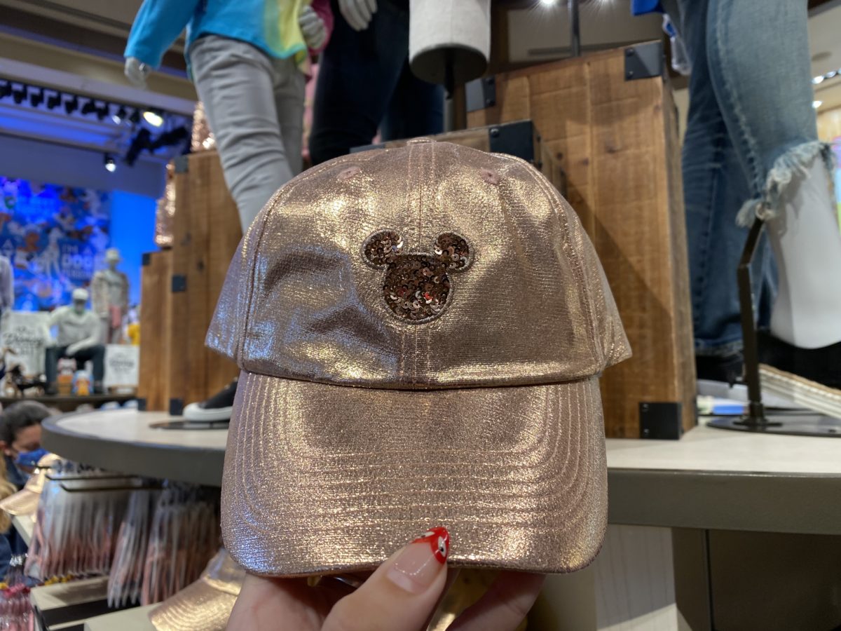 Rose Gold Mickey Hat DL