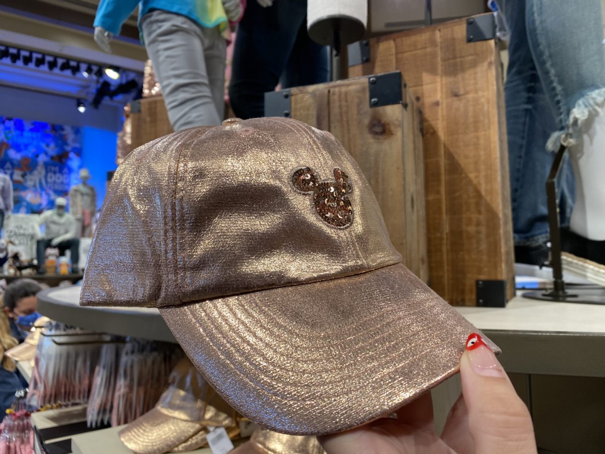 Rose Gold Mickey Hat DL
