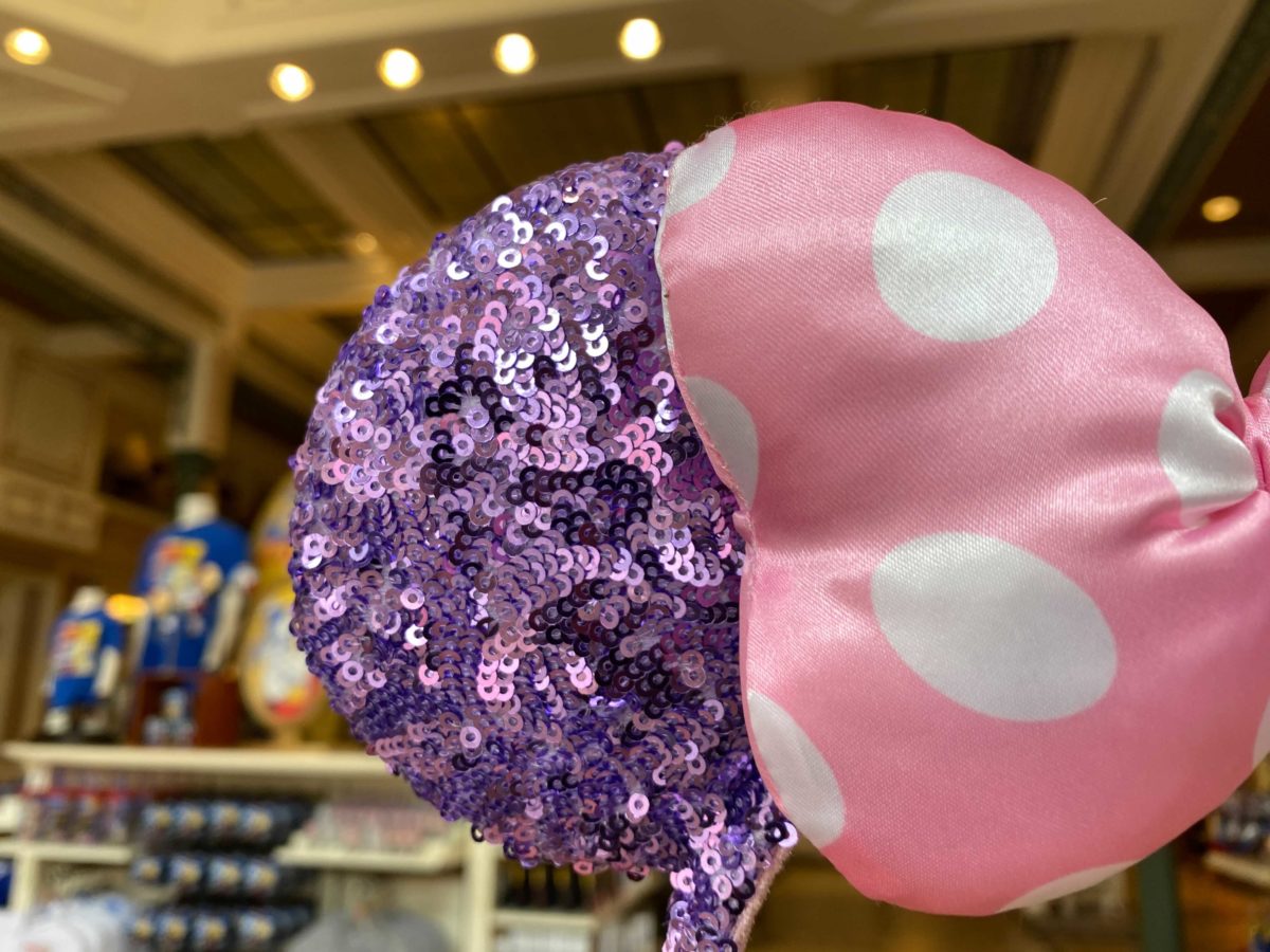 Epcot Disney Walls Ears Purple Wall Mickey Ears Birthday Christmas Gift Galactic Disney Ear Headband