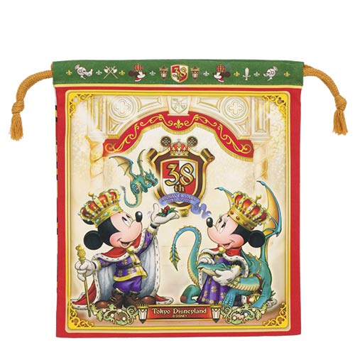 TDR Tokyo Disney Resort 2021 TDL 38th Anniversary Mickey Minnie Dragon Pin 