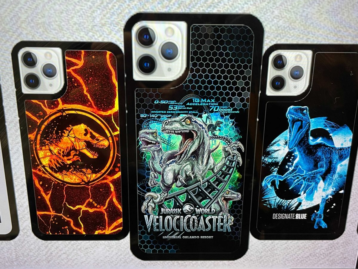 PHOTOS: NEW Jurassic World VelociCoaster U-Design Phone Case Roars Into ...