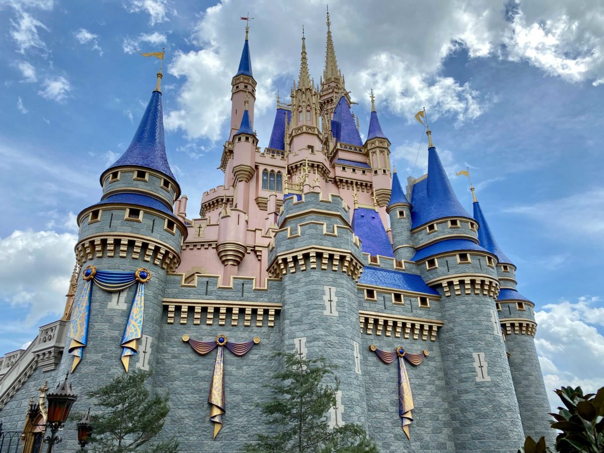 bluebird cinderella castle