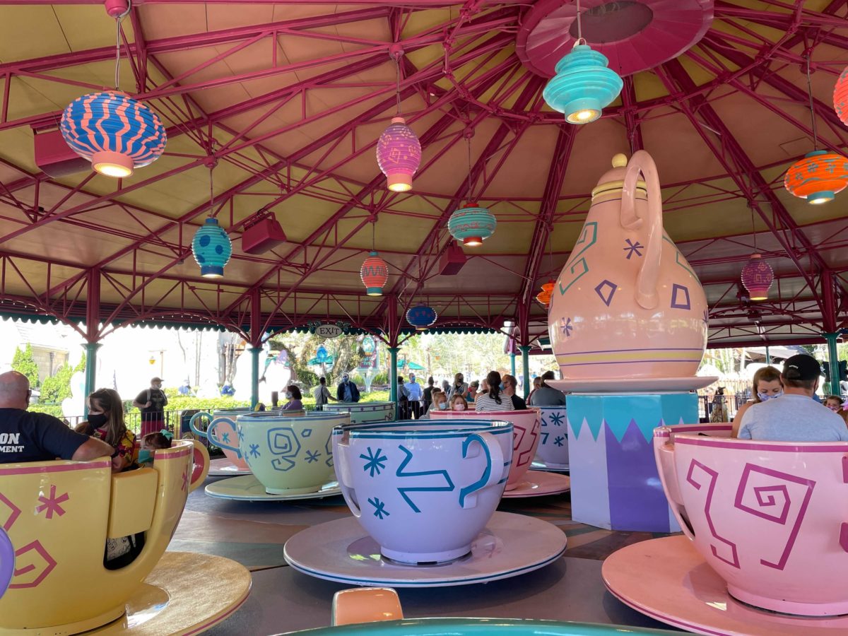 PHOTOS: Mad Tea Party Reopens Following Refurbishment at Magic Kingdom ...