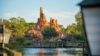 Big Thunder Mountain Railroad and Rivers of America at Sunrise