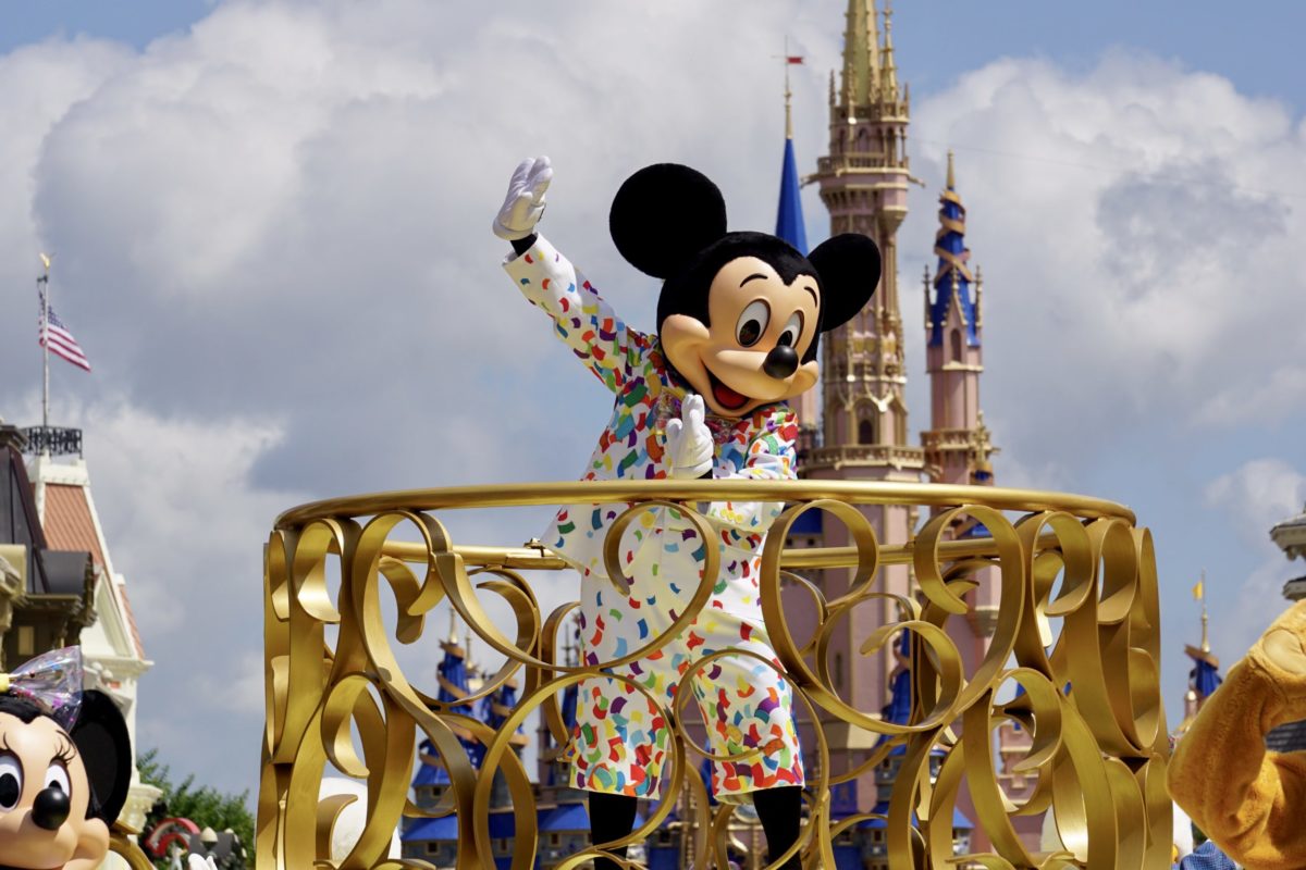 Disney Parks Mickey Mouse Magic Kingdom Untersetzer aus Silikon