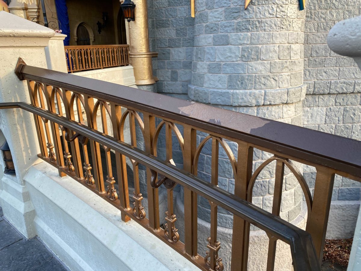 castle-railing-paint-work-magic-kingdom-2