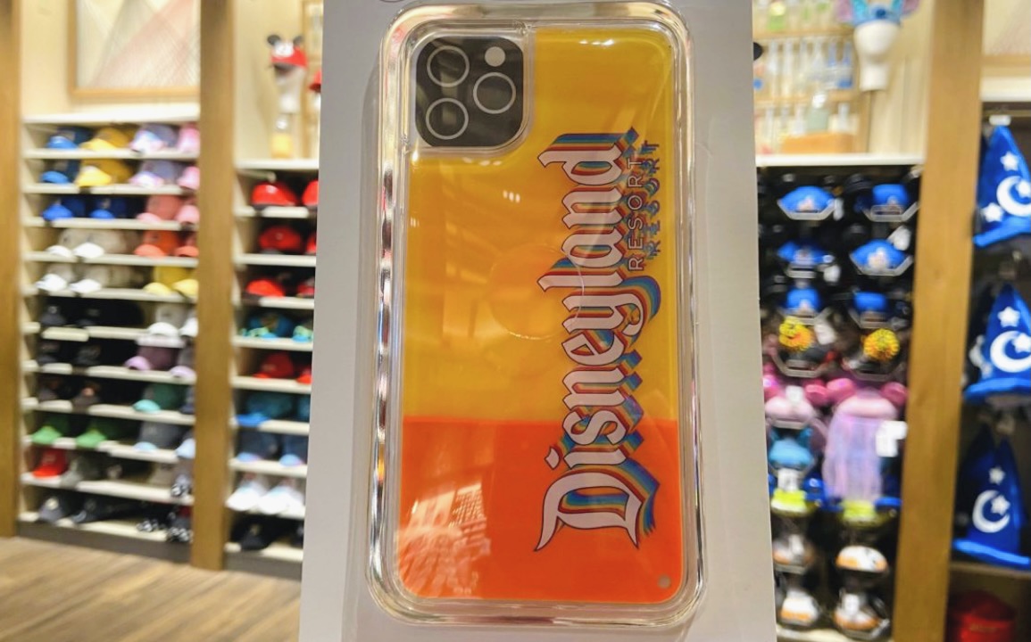 Photos New Disneyland Resort Retro Style Logo Phone Case Arrives At Downtown Disney District Wdw News Today